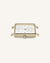 Rosefield - Boxy Gold Mesh